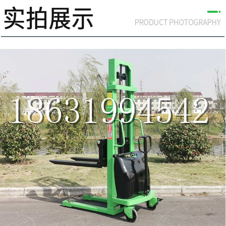 连山区电动叉车堆高车液压铲车电瓶1吨2吨站驾步行式小型全自动叉车